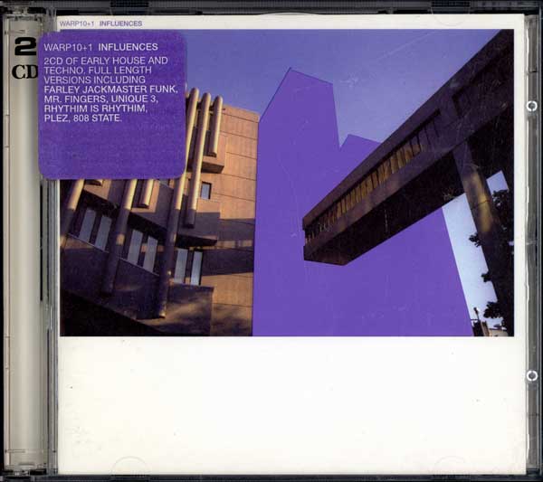 Various - Warp 10+1 - Influences - UK 2xCD - Front