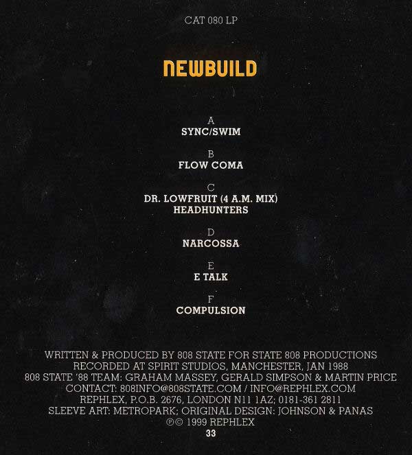 808 State - Newbuild