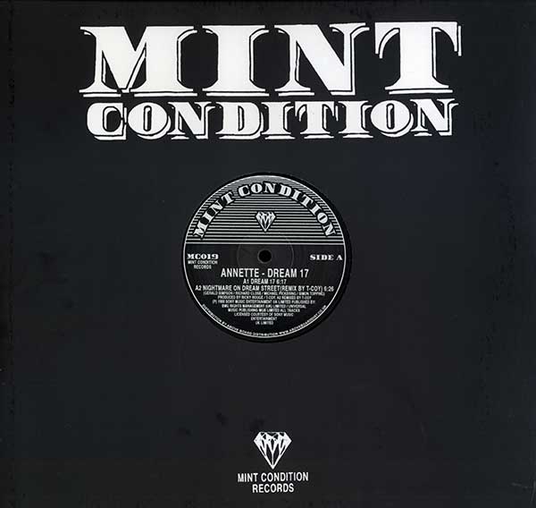 Annette - Dream 17- Mint Condition - UK 12" Single