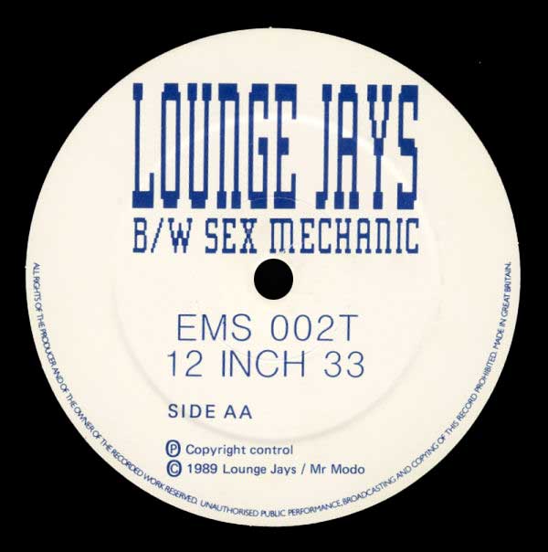 Lounge Jays - Massage-A-Rama - UK 12" Single - Side AA