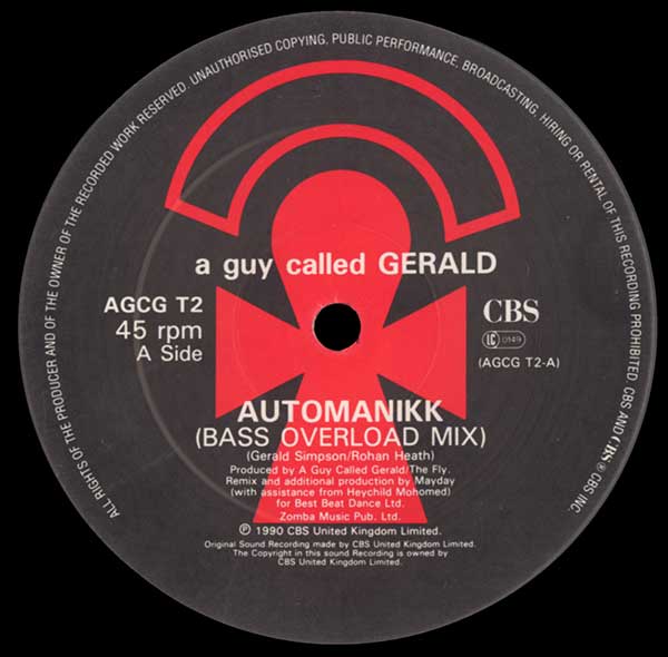 A Guy Called Gerald - Automanikk (Bass Overload Mix)