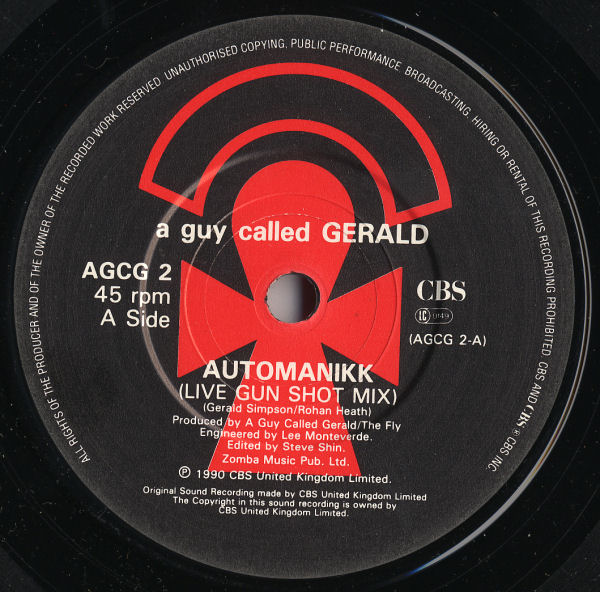 A Guy Called Gerald - Automanikk (Live Gun Shot Mix)