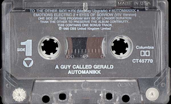 A Guy Called Gerald - Automanikk