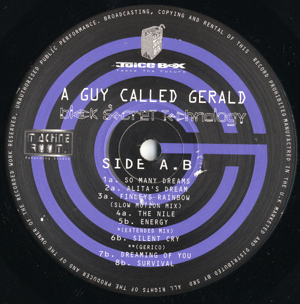A Guy Called Gerald - Black Secret Technology (Original)