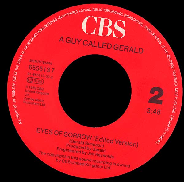 A Guy Called Gerald - FX (the elevation mix)