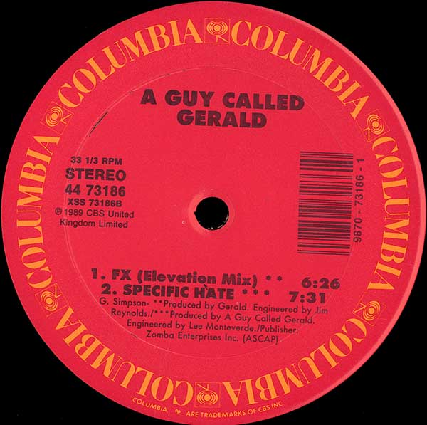 A Guy Called Gerald - FX