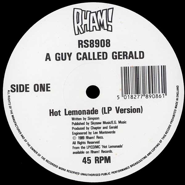 A Guy Called Gerald - Hot Lemonade