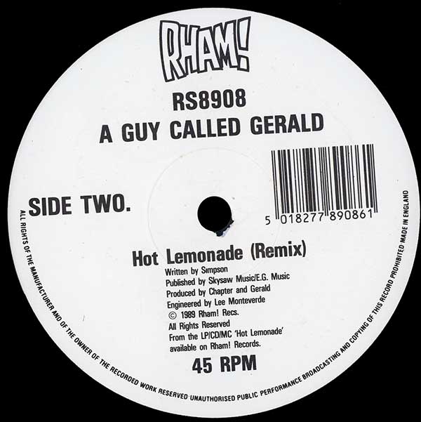 A Guy Called Gerald - Hot Lemonade