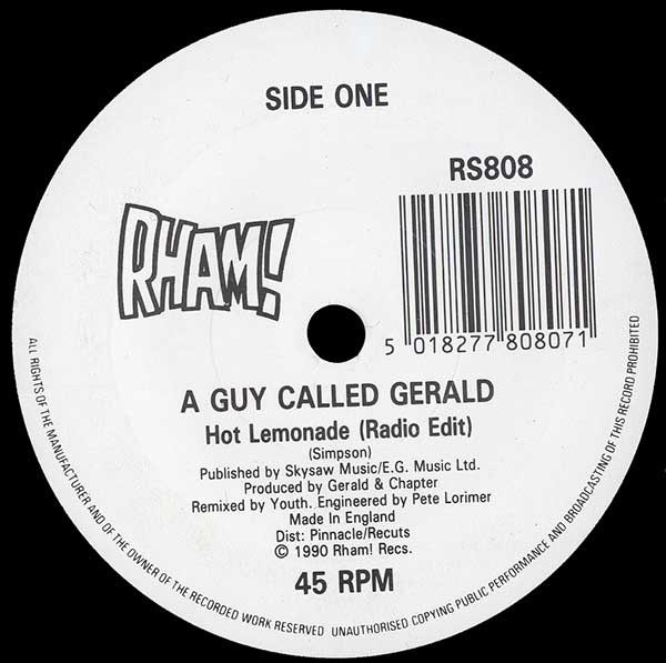 A Guy Called Gerald - Hot Lemonade