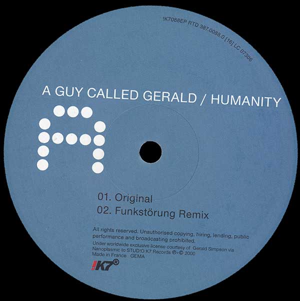 A Guy Called Gerald - Humanity