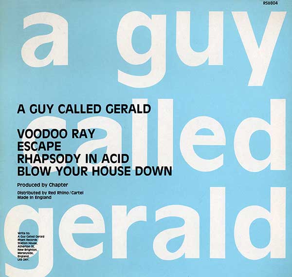 A Guy Called Gerald - Voodoo Ray E.P.