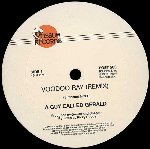 A Guy Called Gerald - Voodoo Ray Remix