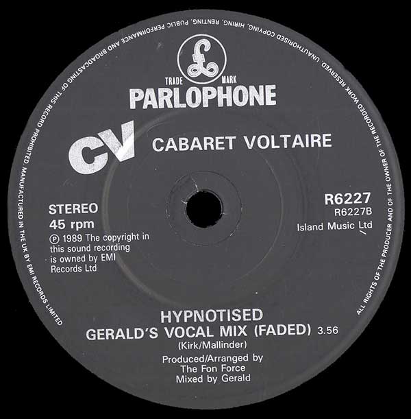 Cabaret Voltaire - Hypnotised