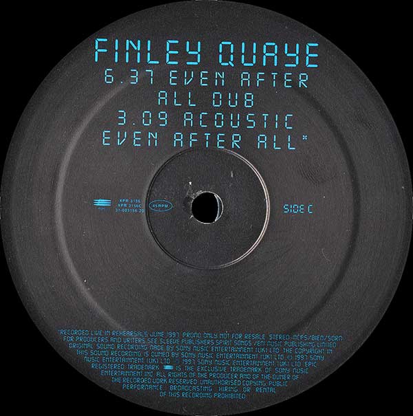 Finley Quaye - Even After All