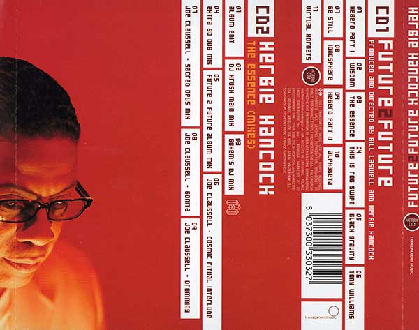 Herbie Hancock - Future 2 Future - UK 2xCD - Back