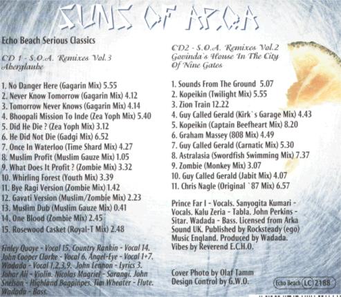 Suns Of Arqa - Remixes Vol. 2 & 3