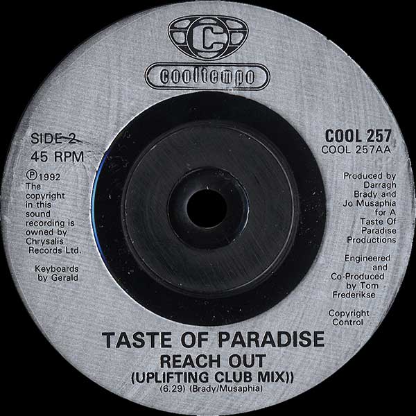 Taste Of Paradise - Reach Out