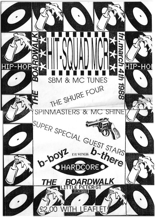 4 Nov 88: Hit Squad MCR, Boardwalk, Little Peter Street, Manchester, England