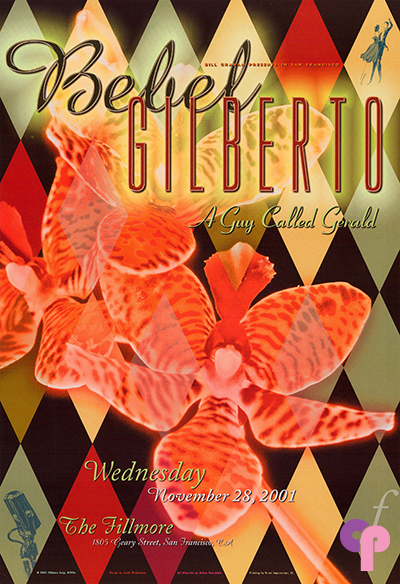 28 November: A Guy Called Gerald / Bebel Gilberto, The Fillmore, San Francisco, California, USA