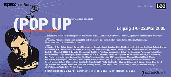 21 May: A Guy Called Gerald, Leipzig (Pop Up), Distillery Club, Leipzig, Germany