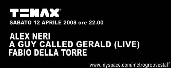 12 April: Tenax, Via Pratese 47, Peretola Airport Area, Florence, Italy 50145 · 55-308-160