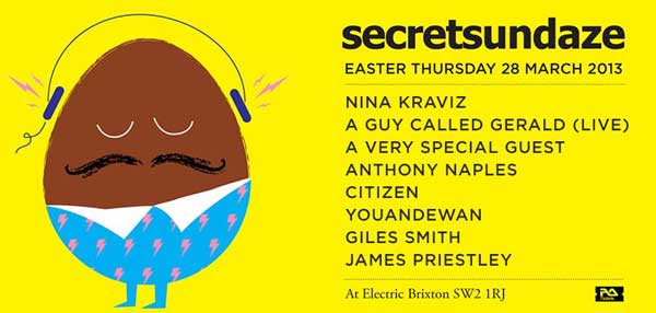 SecretSundaze, Electric Brixton, Brixton, London, England