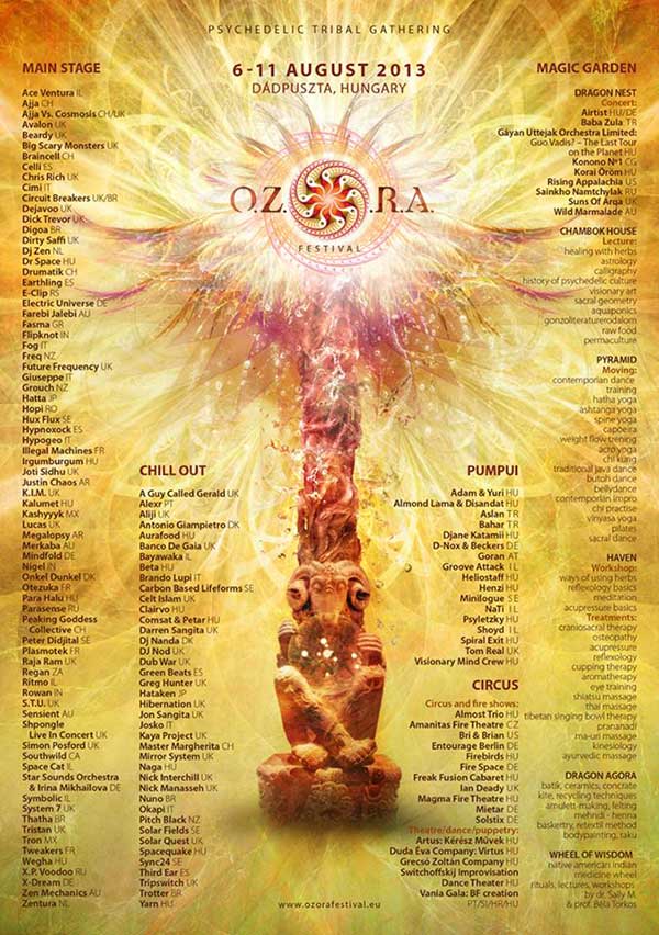 Ozora Festival, Dádpuszta, Ozora, Hungary