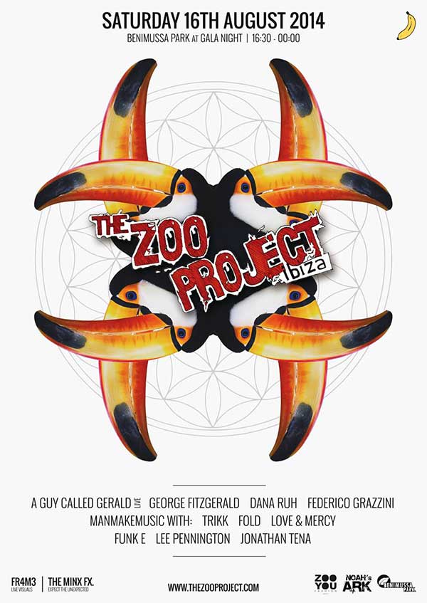 16 August: Zoo Project Ibiza, Gala Night/ Benimussa Hills, San Antonio, Ibiza, Spain