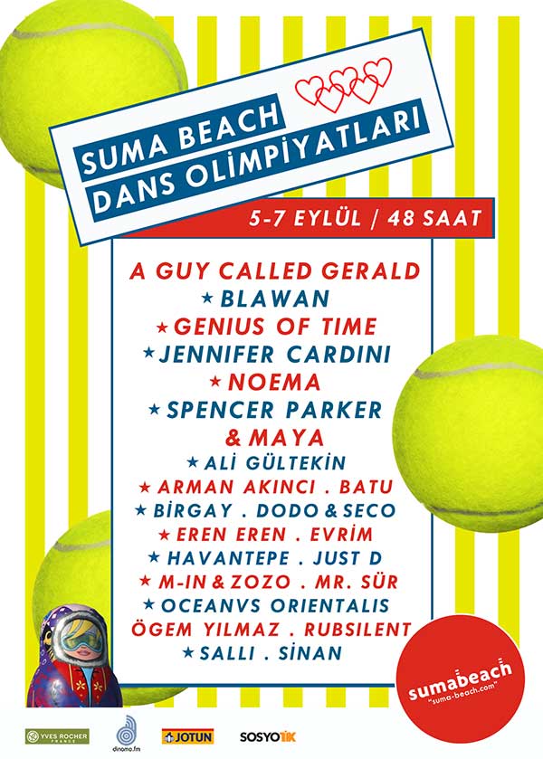 6 September: Suma Beach Dance Olympics, Suma Beach, Istanbul, Turkey