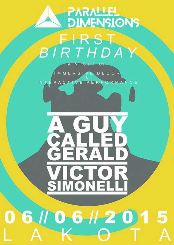 6 June:  A Guy Called Gerald, Parallel Dimensions, Lakota, Bristol, England