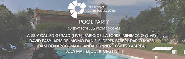 10 July: A Guy Called Gerald, Day Festival 2016, Casali Della Pallavicina, Rome, Italy