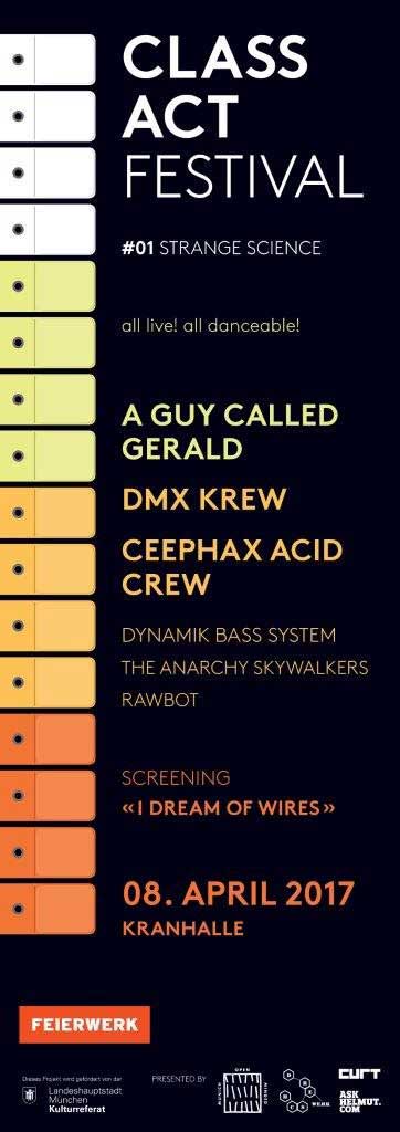 8 April: A Guy Called Gerald Live, Class Act Festival, Feierwerk, Munich, Germany