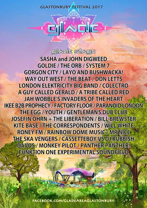 23 June: A Guy Called Gerald, Glastonbury Festival 2016, Glade Stage, Glastonbury, England