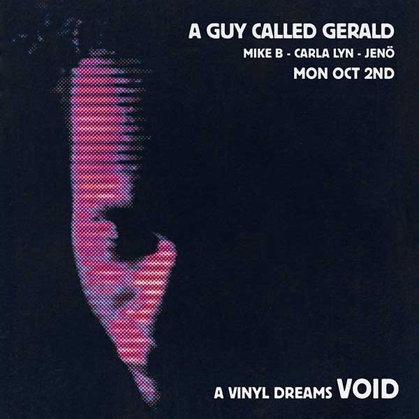 2 October: A Guy Called Gerald, A Vinyl Dreams Void, Vinyl Dreams, San Francisco, California, USA