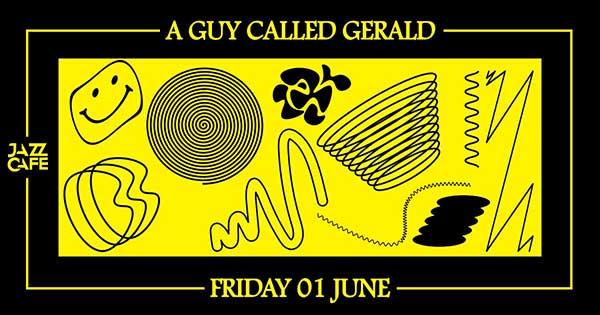 1 June: A Guy Called Gerald, Night Thing, The Jazz Cafe, Camden, London, England