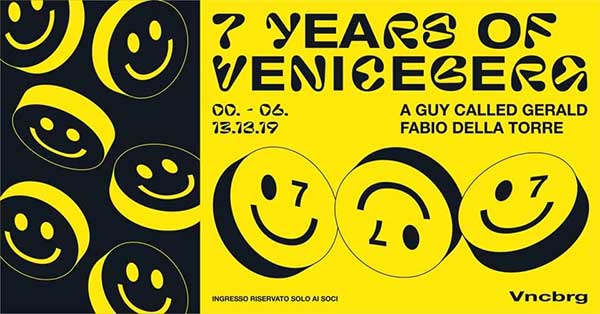 13 December: A Guy Called Gerald, Bosconi Night, Veniceberg, Verona, Italy