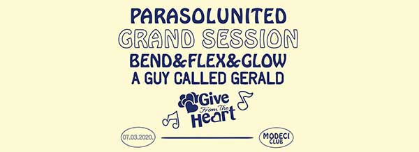7 March: A Guy Called Gerald Live, Parasol United:Grand Session, Modeci, Seoul, South Korea