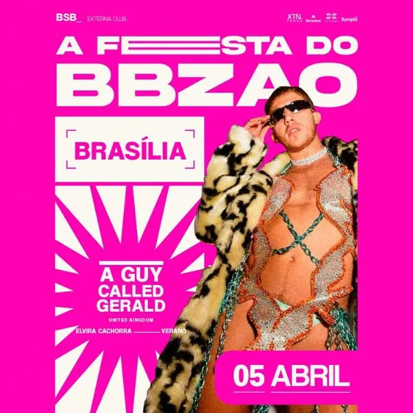 5 April: A Guy Called Gerald Live, A Festa Do Bbzao Brasilia, Externa Club, Asa Sul, Brazil