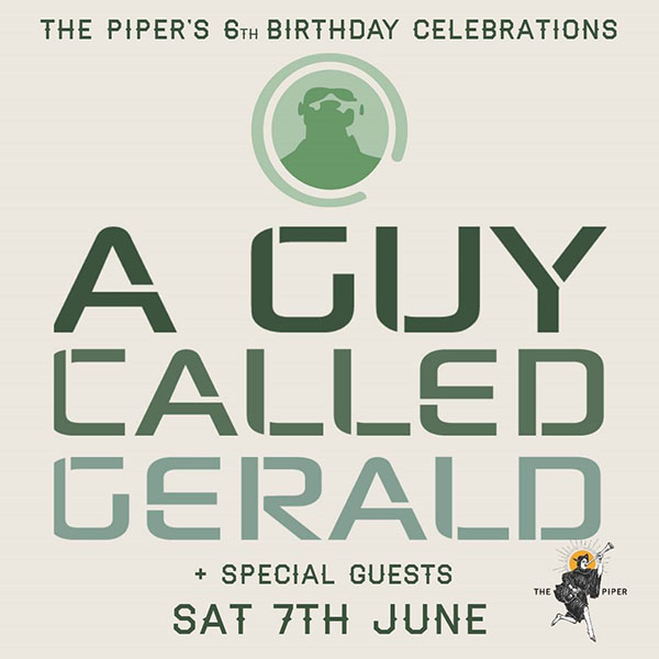 7 June: A Guy Called Gerald, The Piper, St Leonards On Sea, Sussex, England